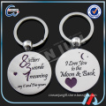 Promotional custom logo metal Keyring/Custom made blank keychains